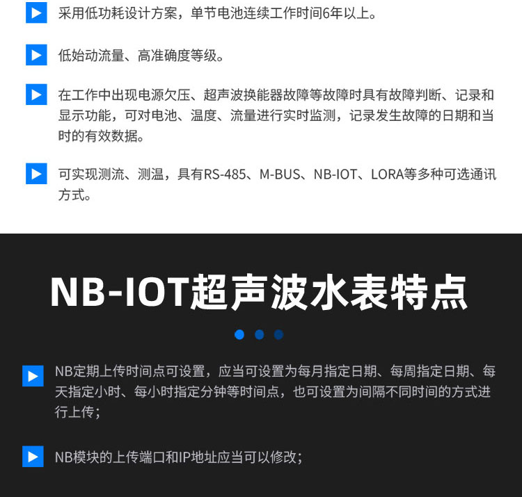 NB-IoT超聲波水表