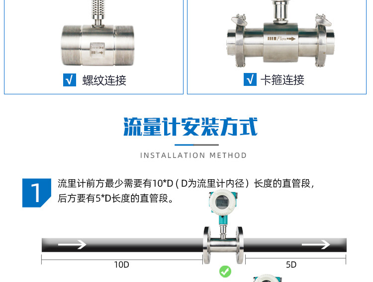 法蘭式渦輪流量計